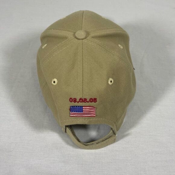 Tan Beijing 2008 Olympics US Team Baseball Cap - Picture 2 of 5